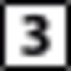 Number three Button