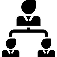 Businessmen hierarchy