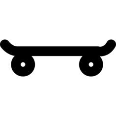 Skate side view