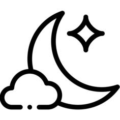 Cloudy night