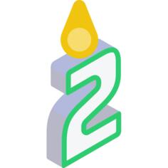 Birthday candle