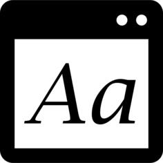 Font window