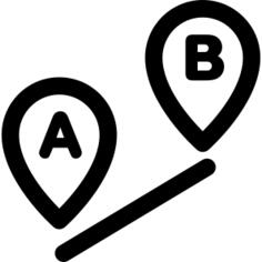 Path A to B