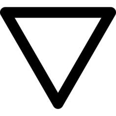 Yield sign