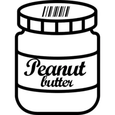 Peanut butter jar