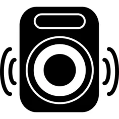 Rectangular speakers with bass