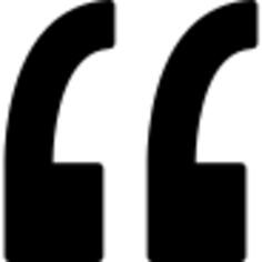 Left quote