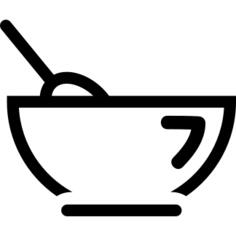 Cup with a spoon inside