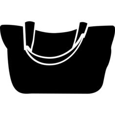 Female black handbag