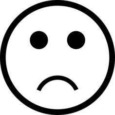 Frown emoticon