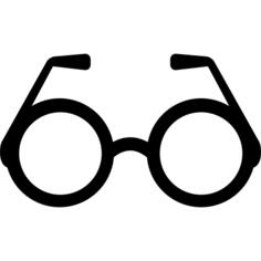 Round eyeglasses