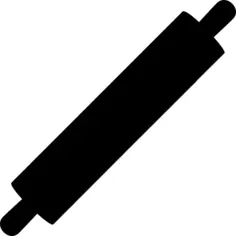 Cooking roller silhouette