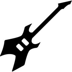 Electric guitar music instrument