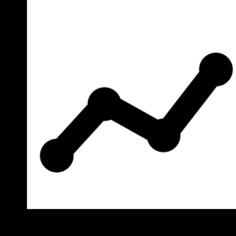 Line dot chart