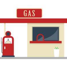 Gas station