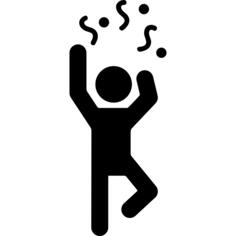 Man Partying