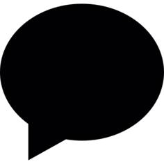 Speech Bubble Message