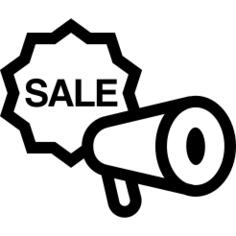 Sale announcer