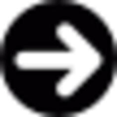 Arrow pointing to right in a circle