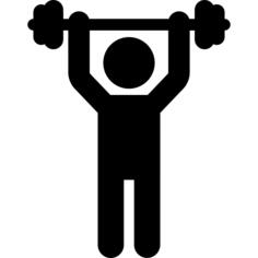 Man Lifting Weight