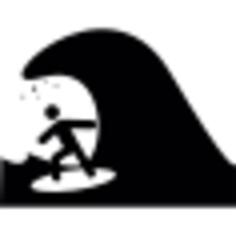 Person surfing