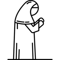 Muslim Woman Praying