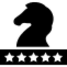 Chess Horse with Five Stars