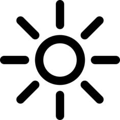 Shining sun
