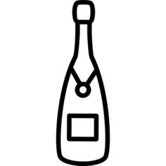 Champagne bottle