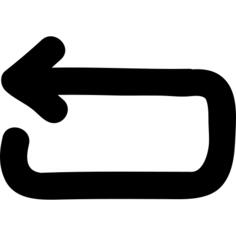 Reload hand drawn arrow