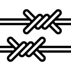 Barbed wire