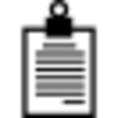Paperclip with text lines