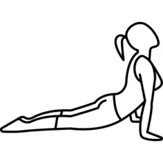 Woman Laying Down Lifting Head