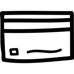 Window hand drawn symbol