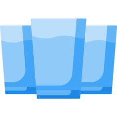 Glass of water