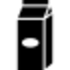 Drink box black container shape