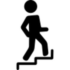 Man On Stairs