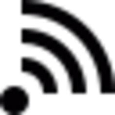 RSS feed reader logo