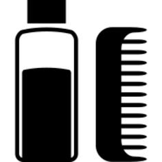 hair medicine and comb