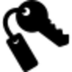 Hotel door key