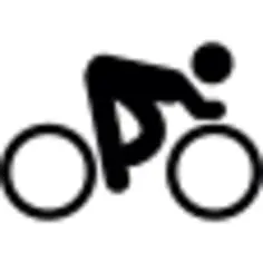 Person riding a bicycle