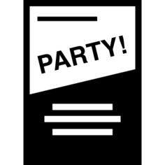 Party flyer
