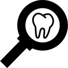 Zoom on tooth