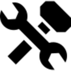 Wrench and hammer cross