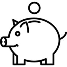 Pig money safe