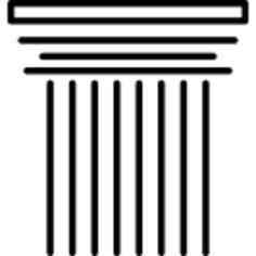 Jonic greek pillars