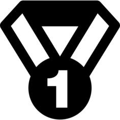 First prize medal