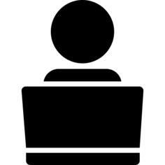 Working with computer