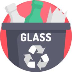 Glass bin