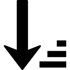 Descending arrangement